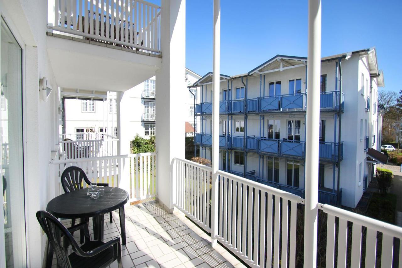 Balkon, Gratis Nutzung Vom Ahoi Erlebnisbad Und Sauna In Sellin - Villa Karola Fewo 09 Goehren  Extérieur photo
